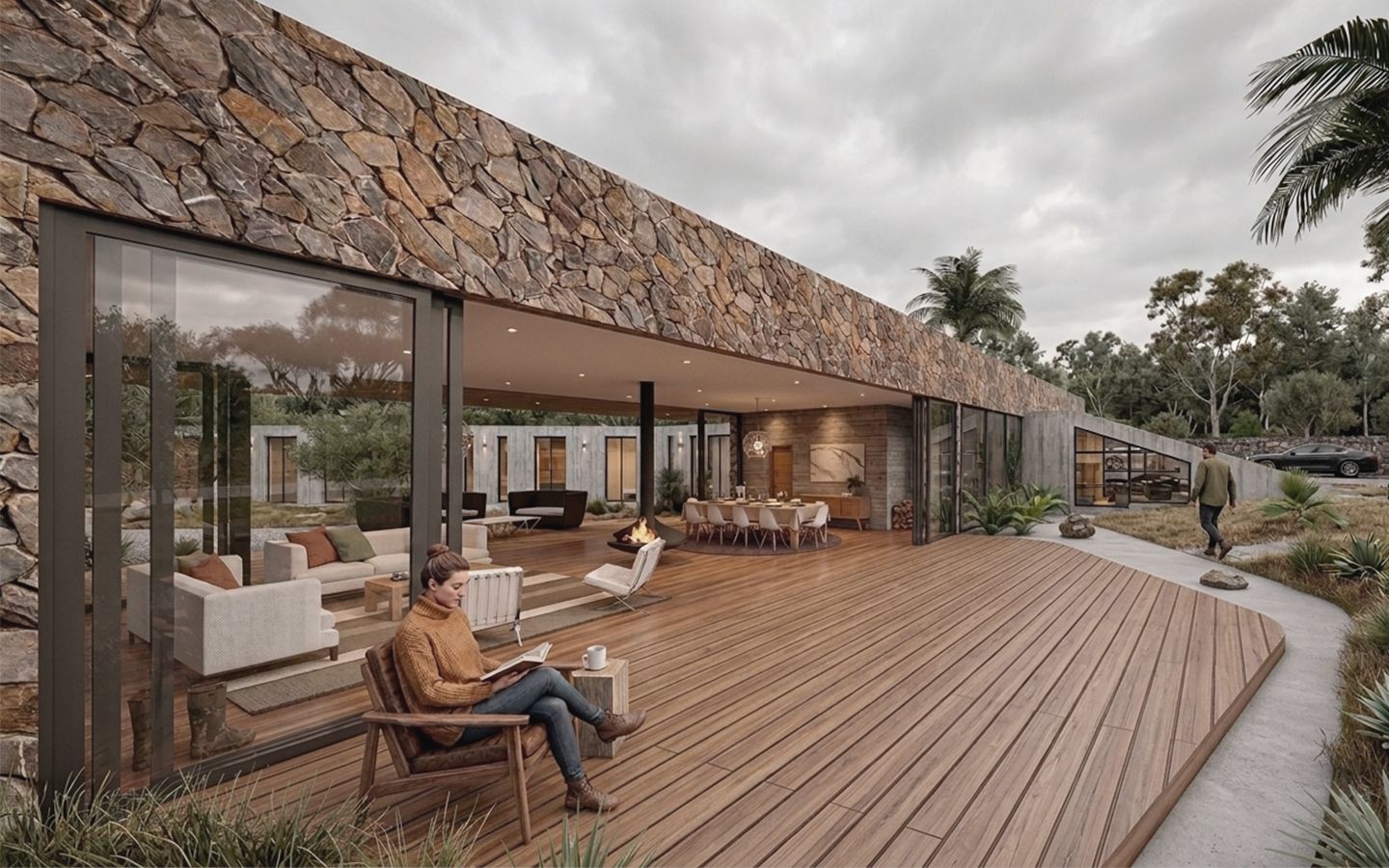 Casa en el desierto